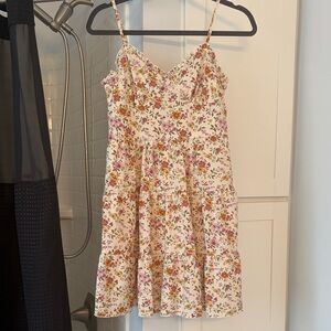 No Boundaries Floral Print Dress